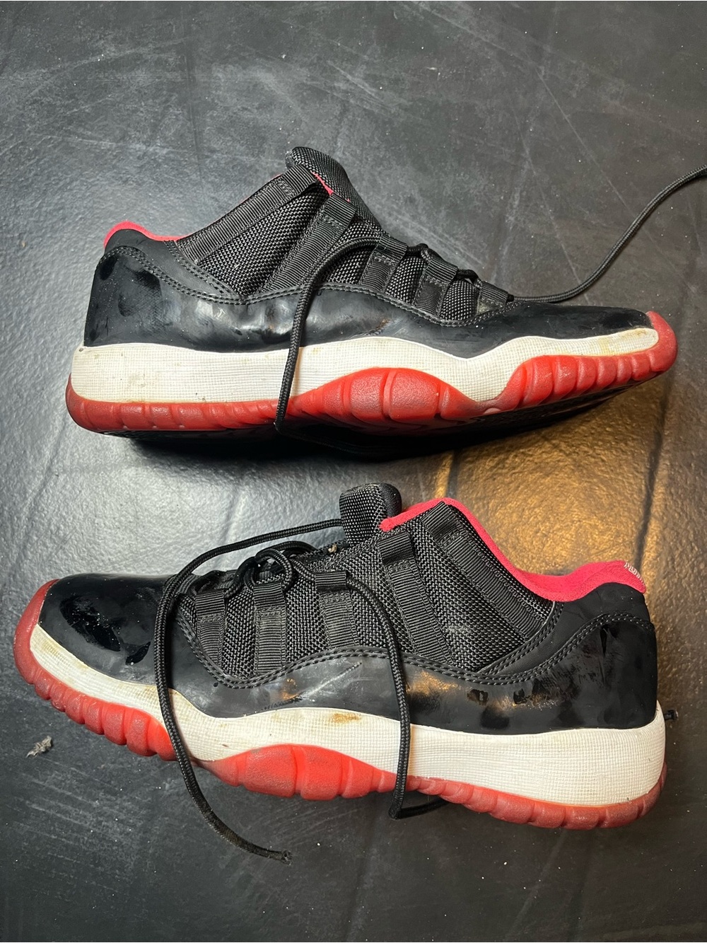 Nike Air Jordan 11 Retro Low "Bred" sneakers Size 7Y (8.5 Women’s)
